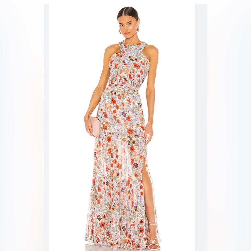 Veronica Beard Florencia Floral Maxi Dress